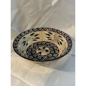 Temp-tations Old World 7.5" Bowl Floral Ceramic Ovenware PPP-HF-768091